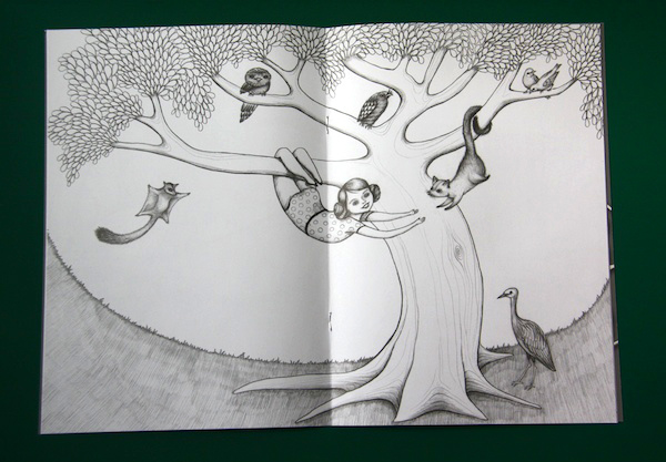 Colouring Book Tree Page