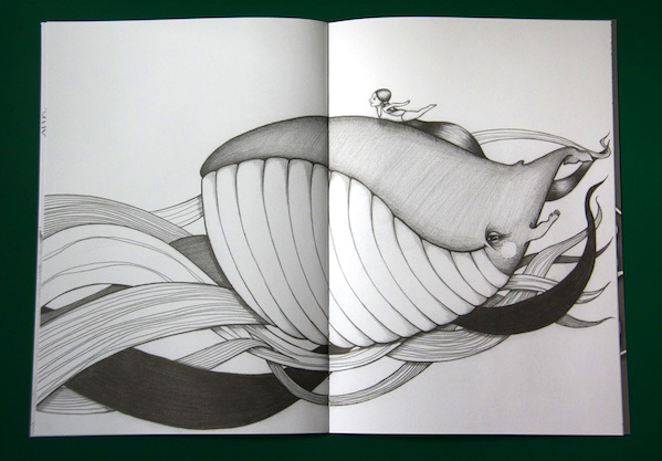Colouring Book Whale Page